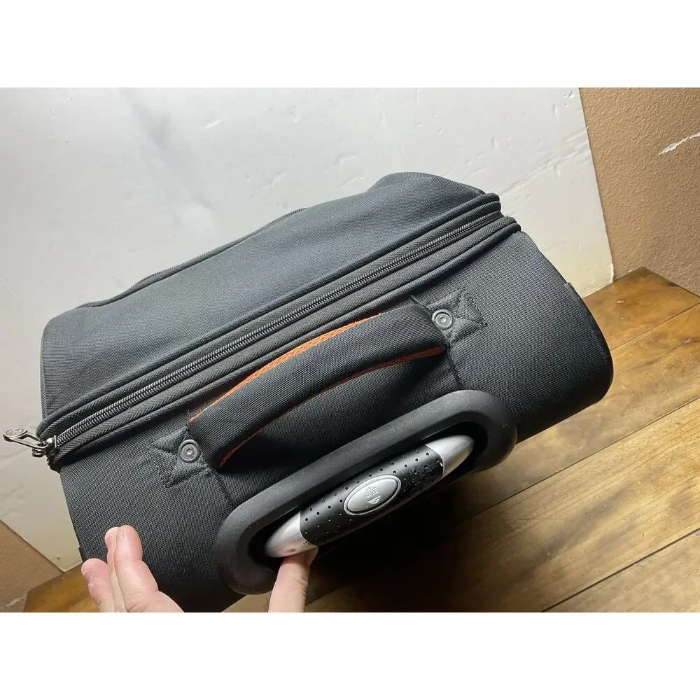 Timberland Twin Mountain Rolling Wheeled Upright Carry-On Duffle Suitcase